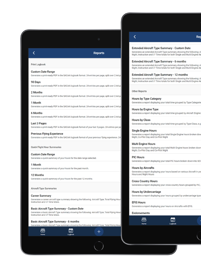 Pilott Electronic Logbook