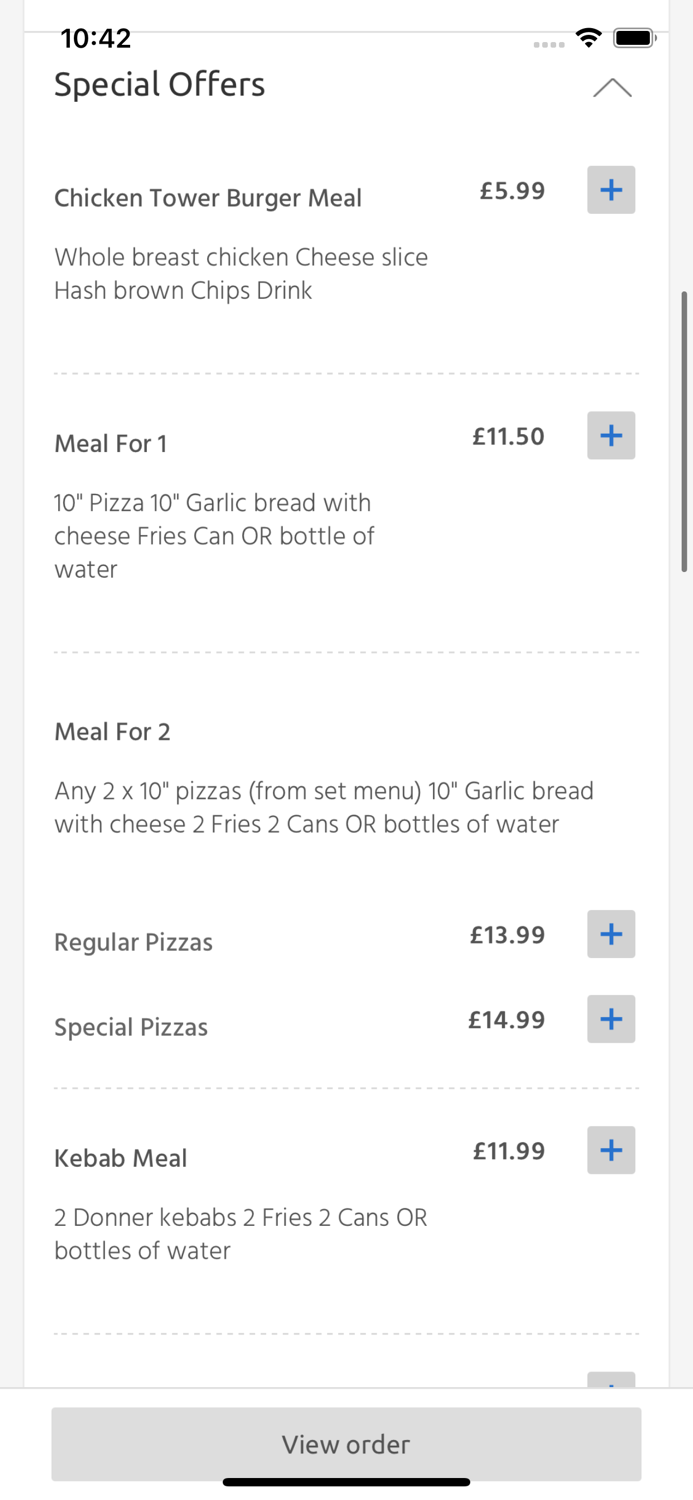 Bella Pizza, Manchester