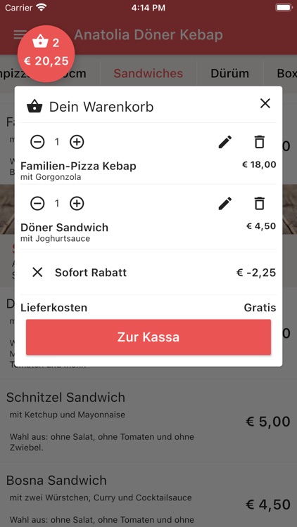 Anatolia Döner & Pizza screenshot-3