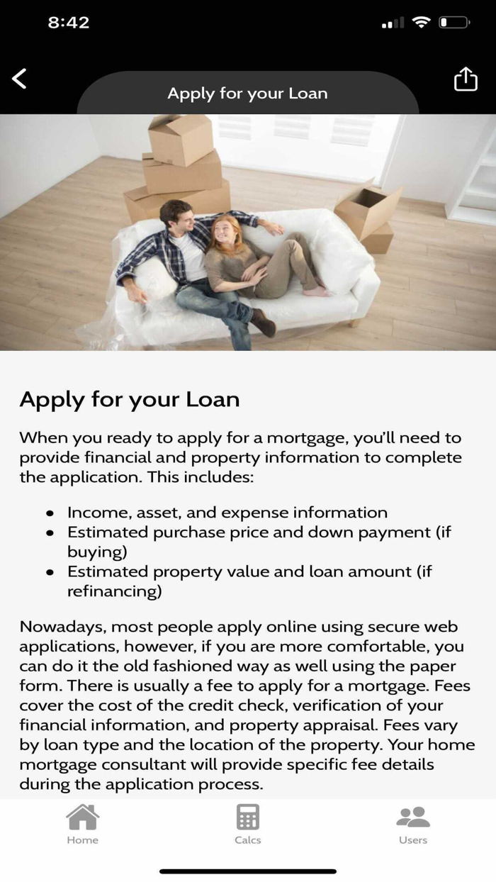 CLA Mortgage Calculator