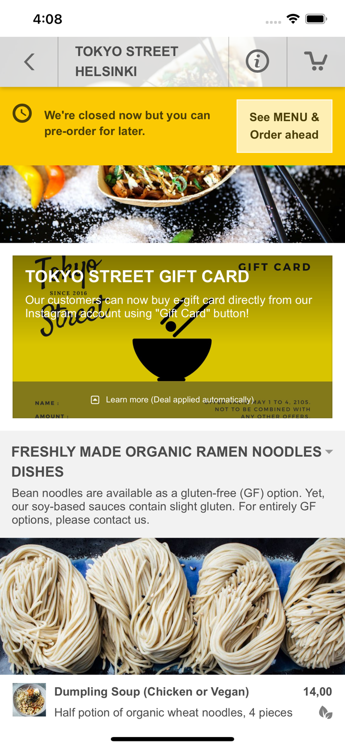 Tokyo Street Helsinki