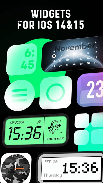 Funny Widgets for Screen