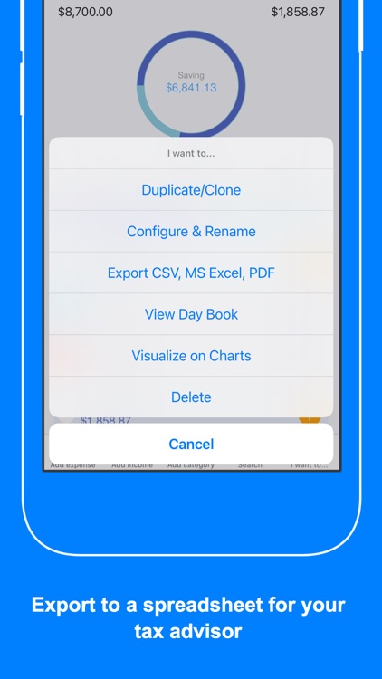 iSaveMoneyGo: Spending tracker screenshot-3