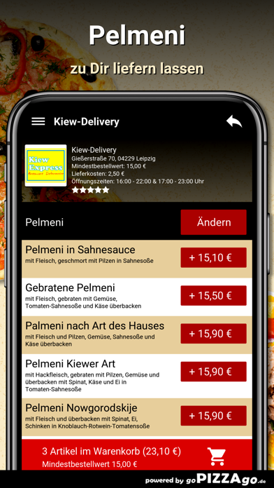 Kiew-Delivery Leipzig screenshot 5