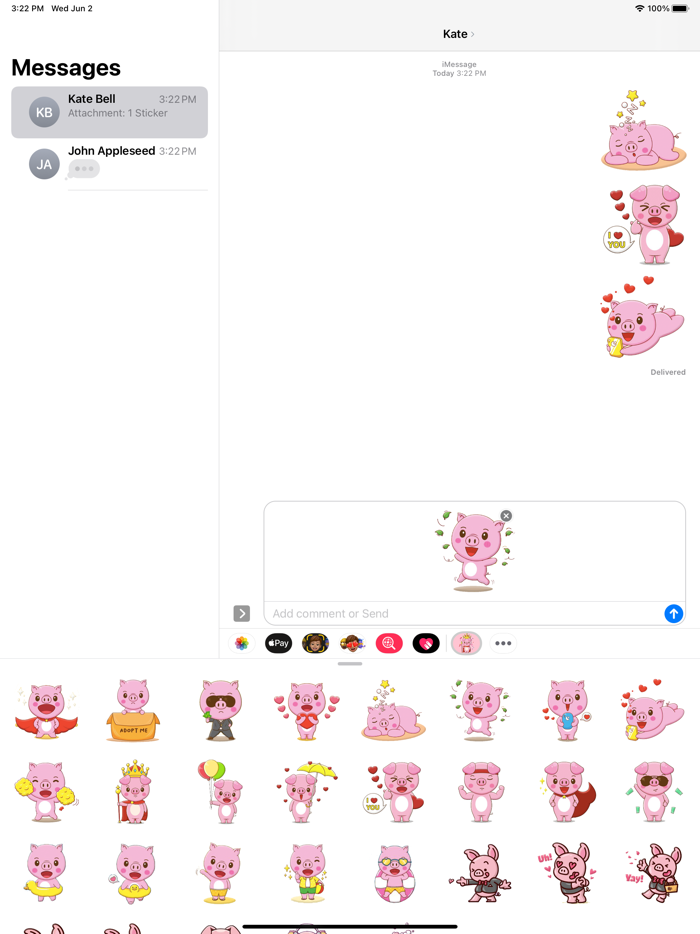 Piglets Stickers