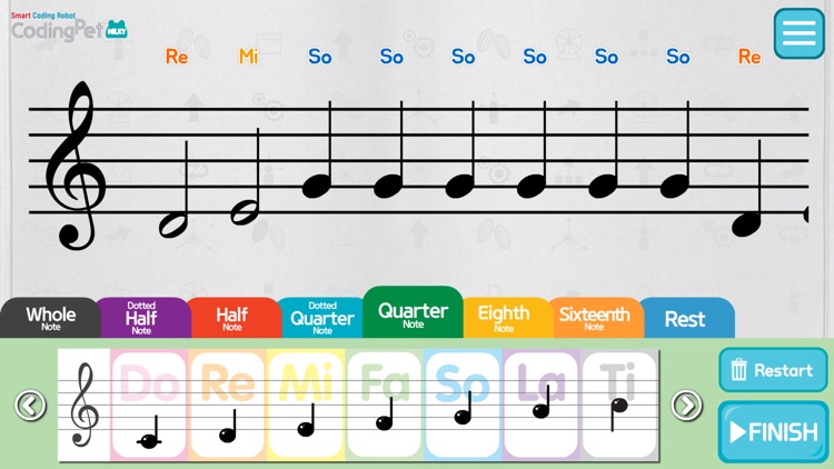 Coding Pet Milky Music Coding