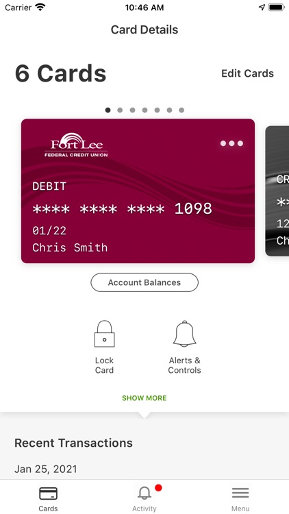 Fort Lee FCU Smart Card screenshot-4