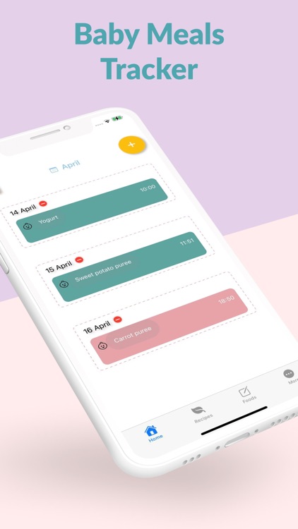 Baby Solids Food Tracker screenshot-3