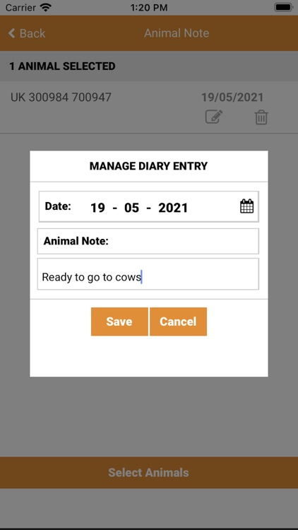 Cattle Manager Go screenshot-7