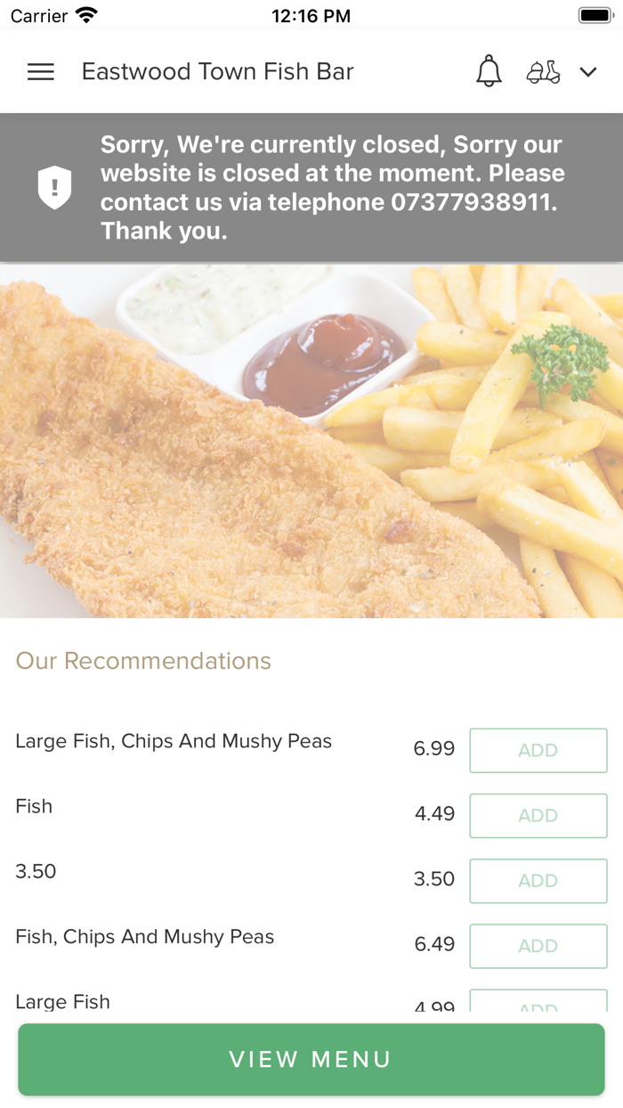 Eastwood Town Fish Bar