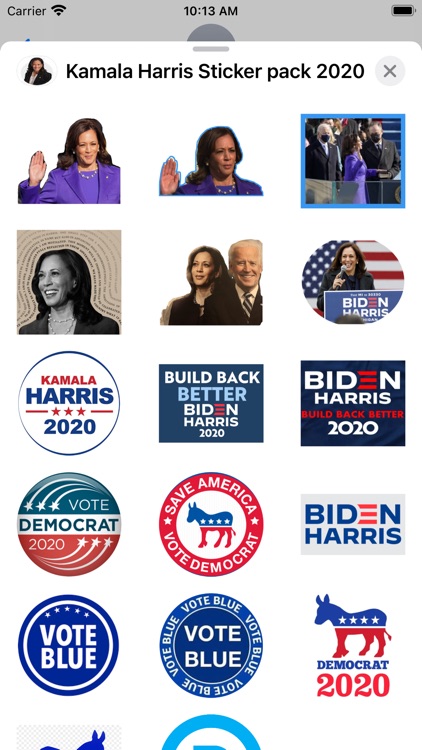 Kamala Harris VP Stickers screenshot-5