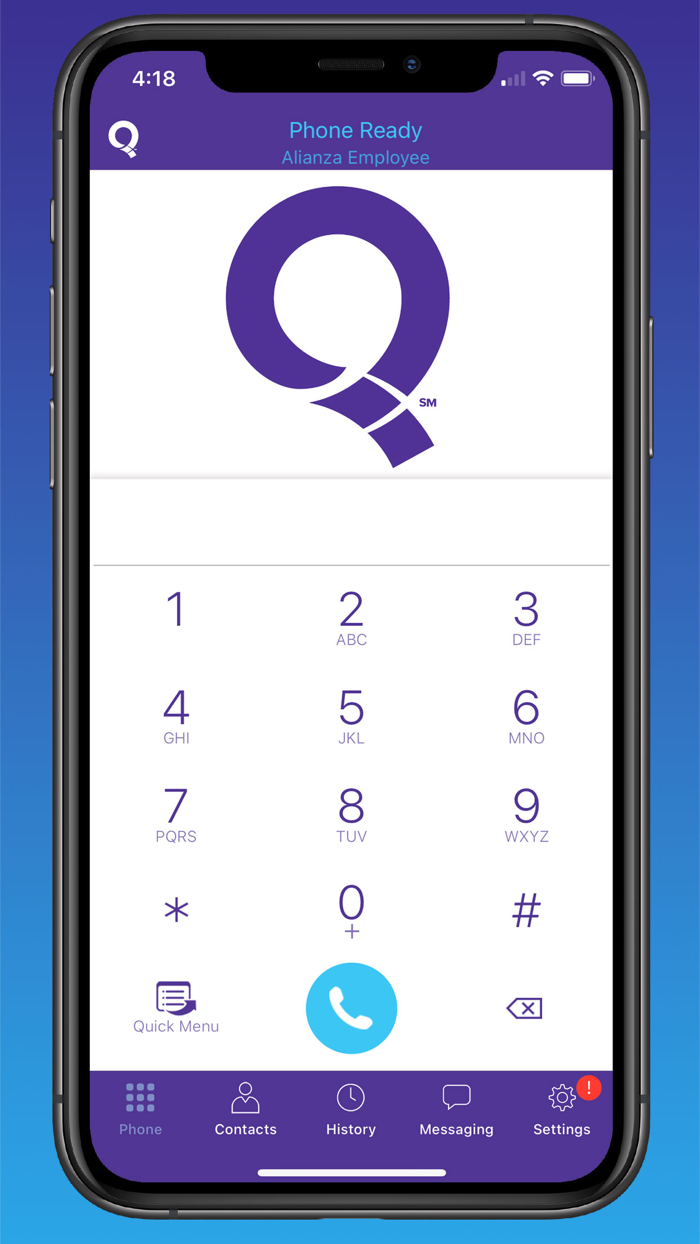Quantum Fiber Connected Voice