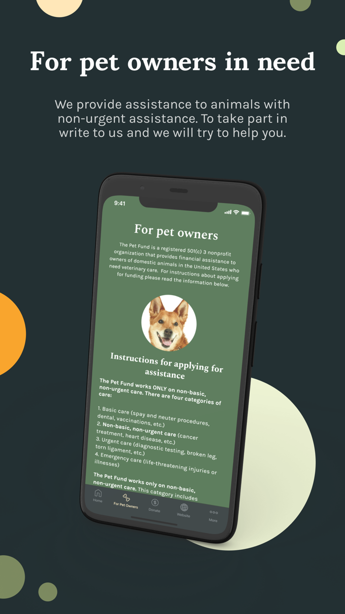 The Pet Fund - Support Pets