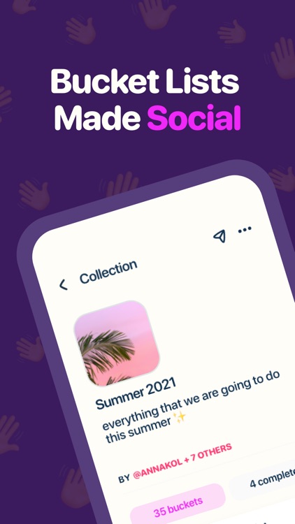 Bucket: A Bucket List App