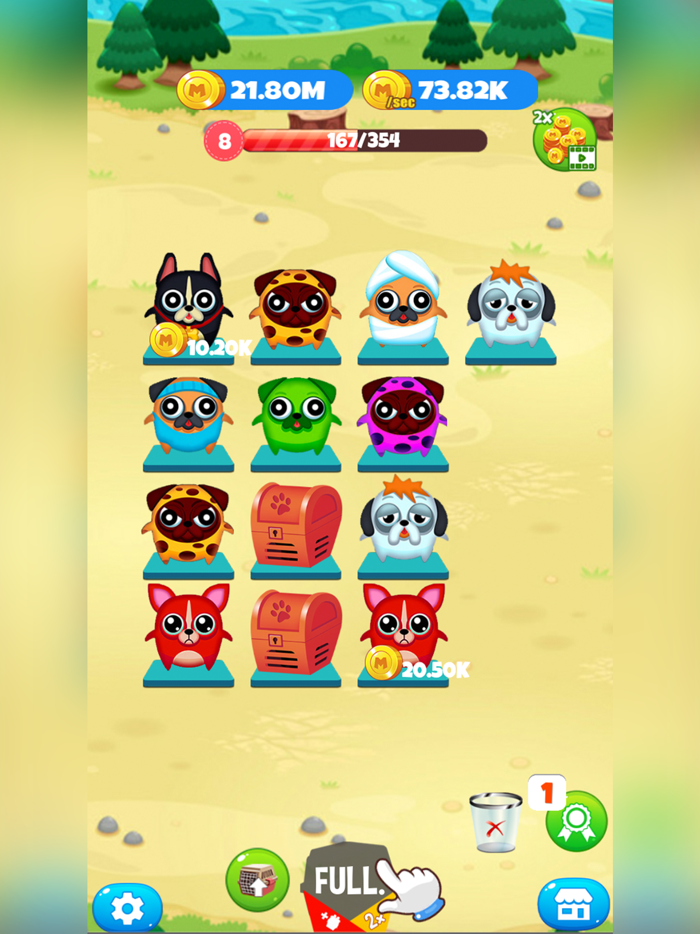 Merge Dogs  Idle Game