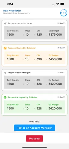 Screenshot 5 VEVE Market for Brands iphone