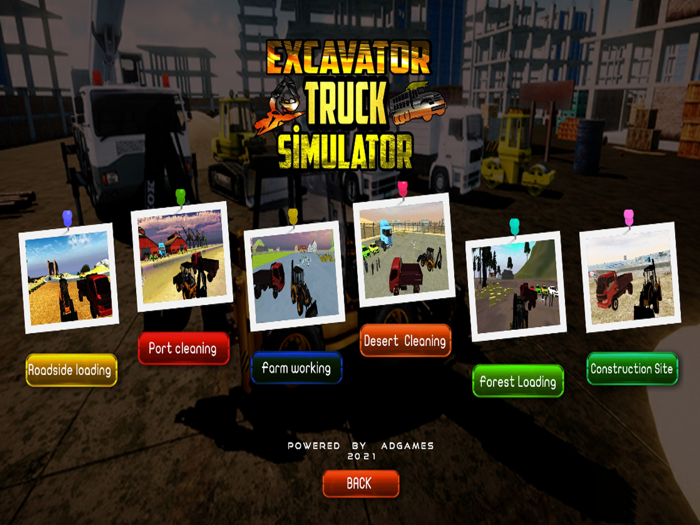 Excavator truck simulator 2021