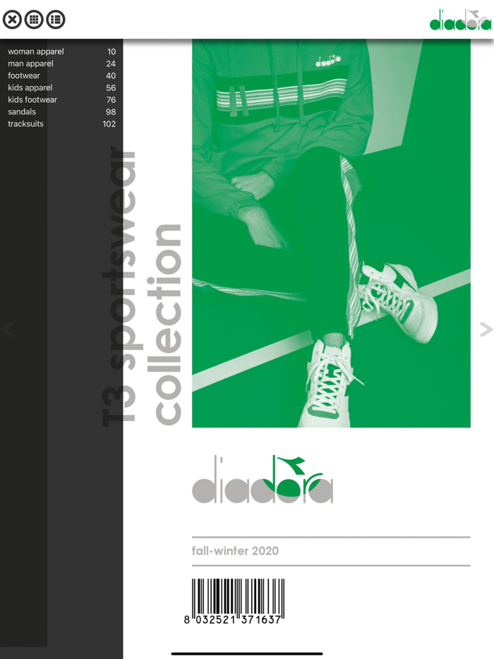 Diadora Digital Catalog