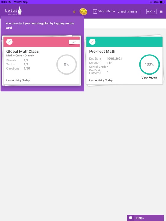 Lotus- Learning App screenshot-4