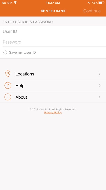VeraBank Business Mobile