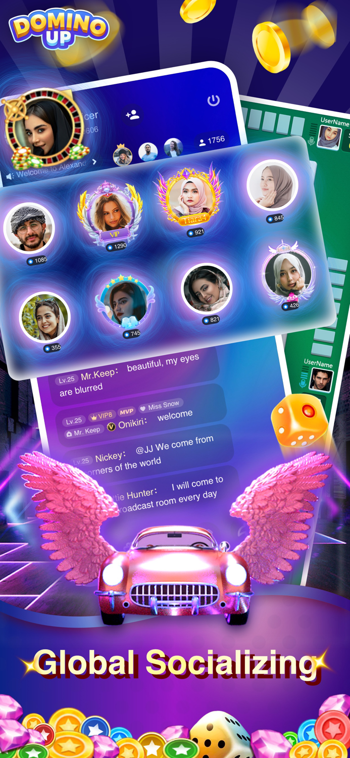 Domino Up-Classic Audio Domino