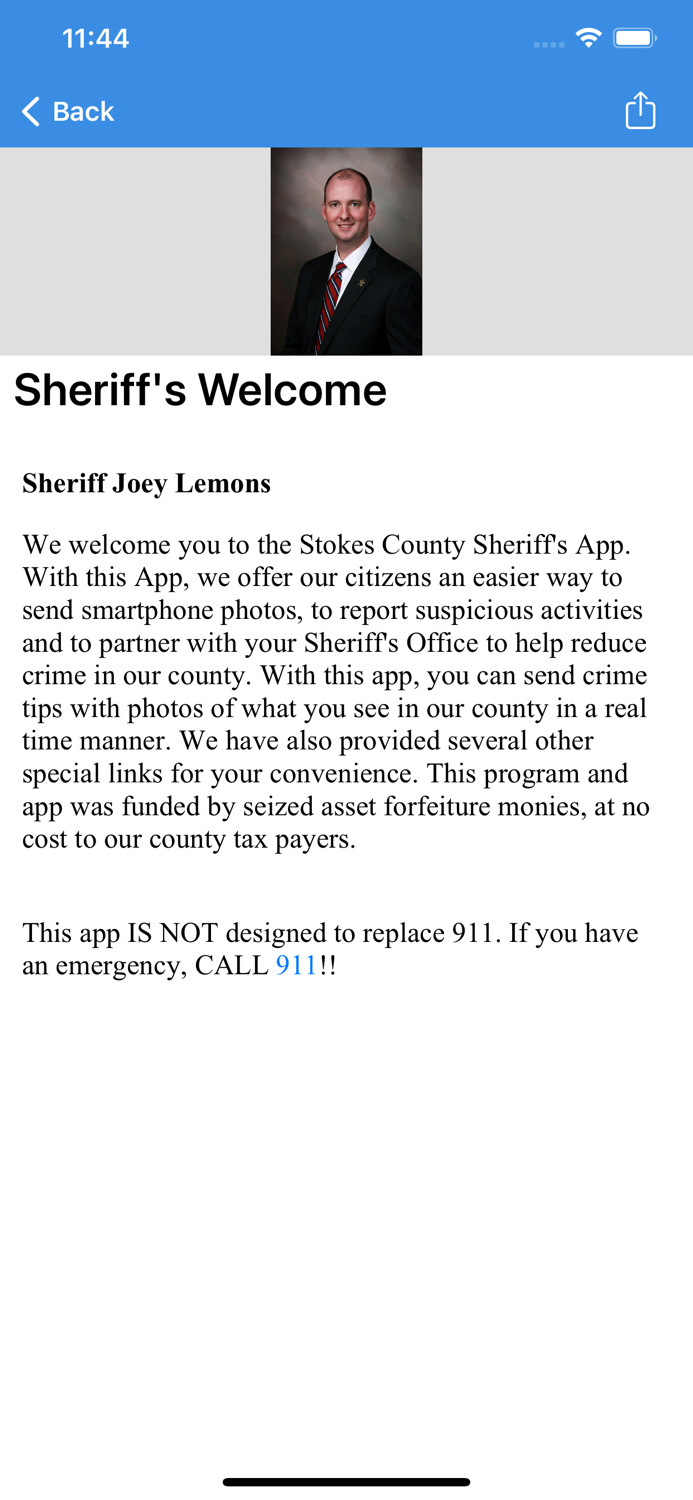 Stokes County NC Sheriff