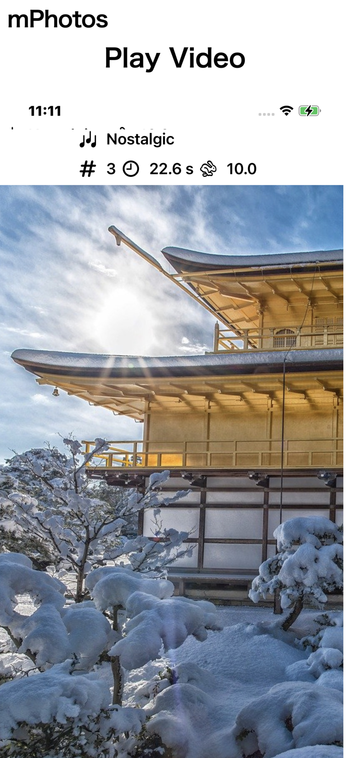 mPhotos - Video from Photos