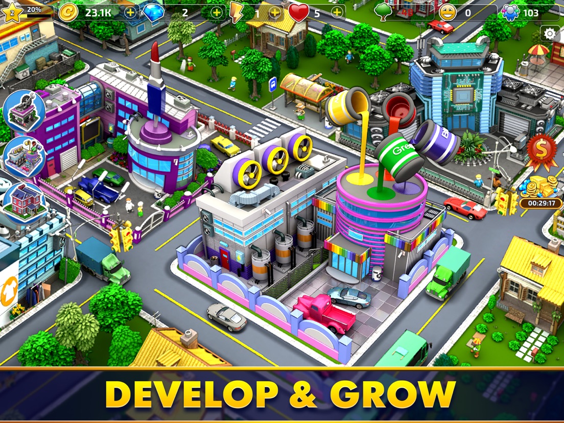 Mayor Match・City Builder Games App voor iPhone, iPad en iPod touch