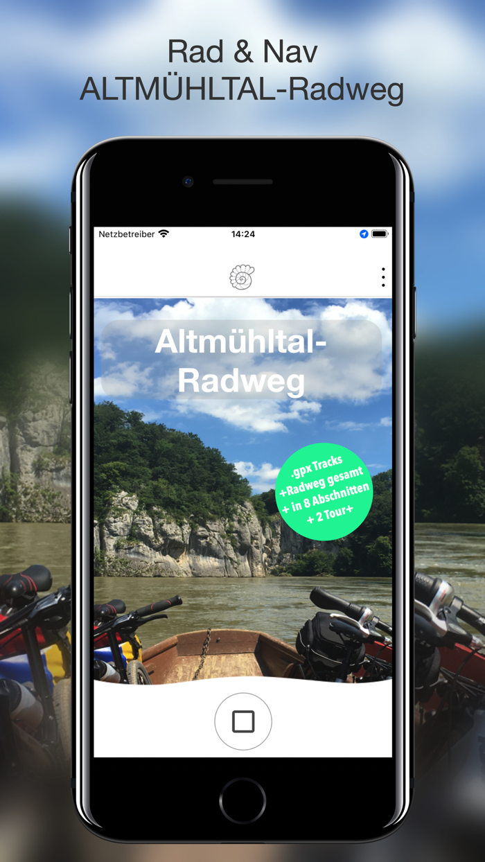 RadNav ALTMÜHLTAL-Radweg