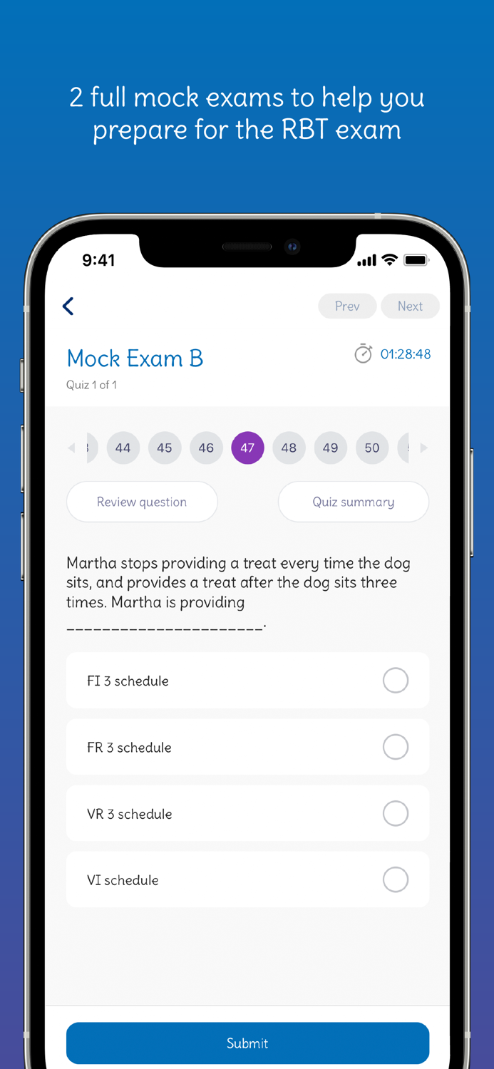 RBT training and study tools