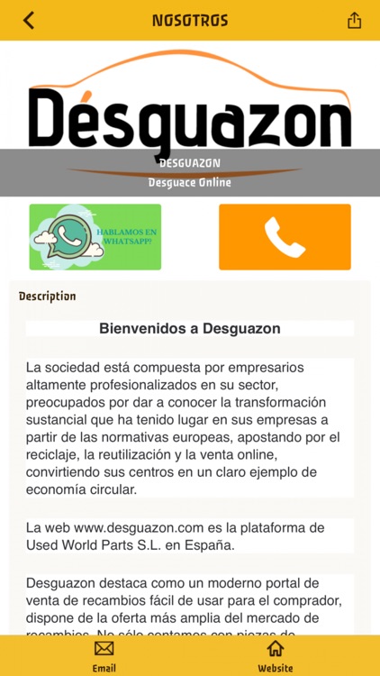 Désguazon. APP Desguaces screenshot-3