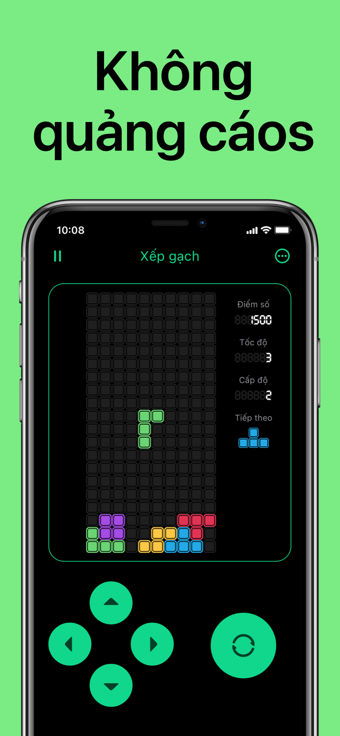 Xếp gạch - Không quảng cáo