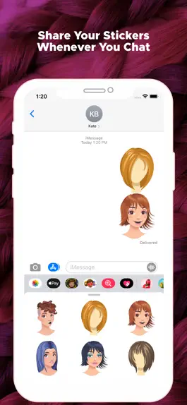 Game screenshot Hairstyle Emojis hack