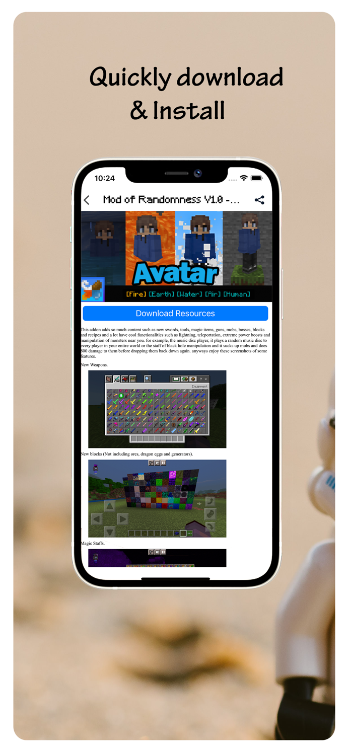 Addons collection for MCPE