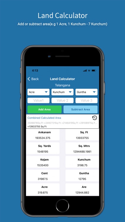 Land Calculator and Convertor screenshot-3