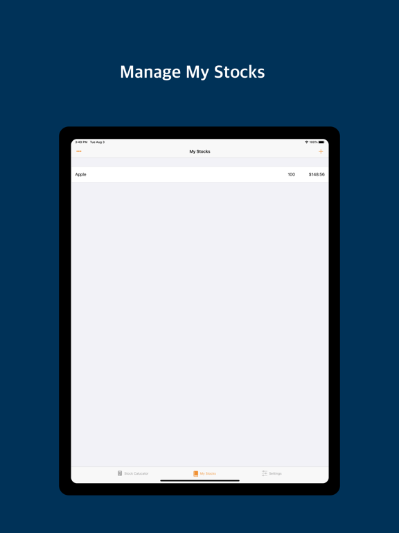 Smart Stock Calculator screenshot 4