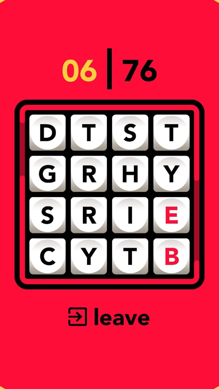 Boogle - Word Game