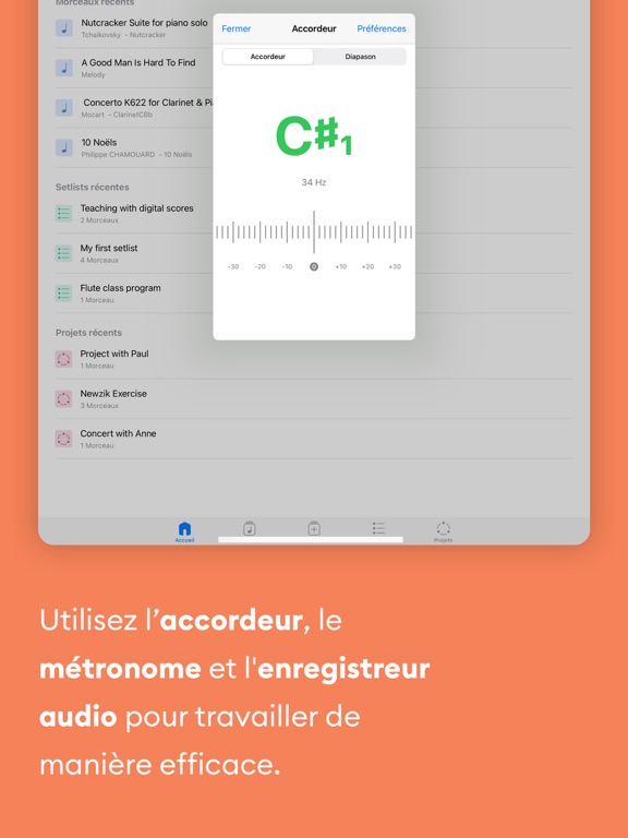 Newzik: Lecteur de Partitions Newzik: Lecteur de Partitions