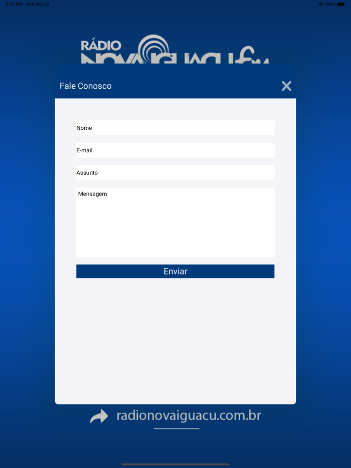 Rádio Nova Iguaçu.