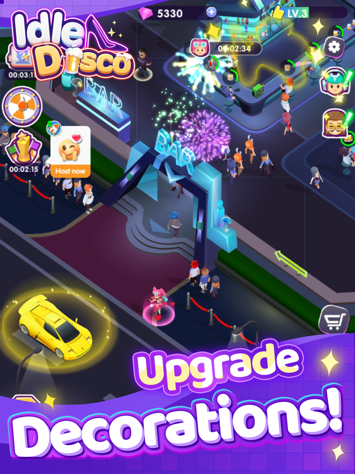 Idle Disco-Nightclub Game