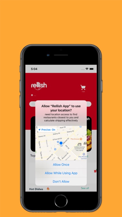 Rellish Customer App