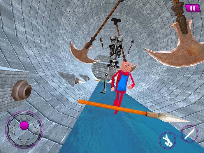 Horror Evil Head Jail Escape