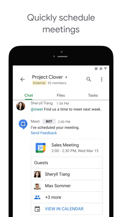 Google Chat screenshot-4
