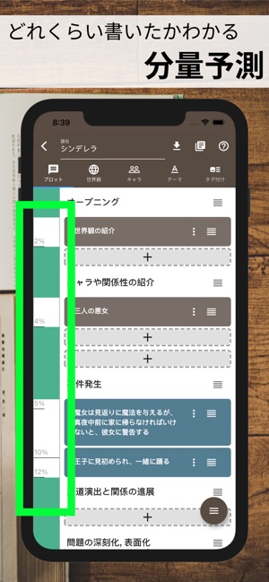 ストーリープロッター ネタ から プロット を をapp Storeで