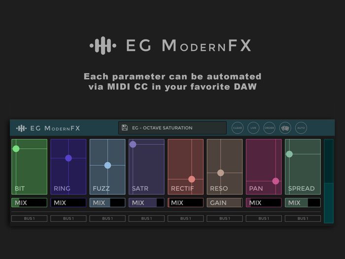 EG ModernFX AU3 Multi effects