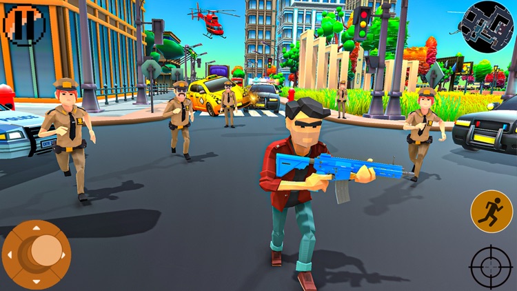 Pixel Shooting City Craft War