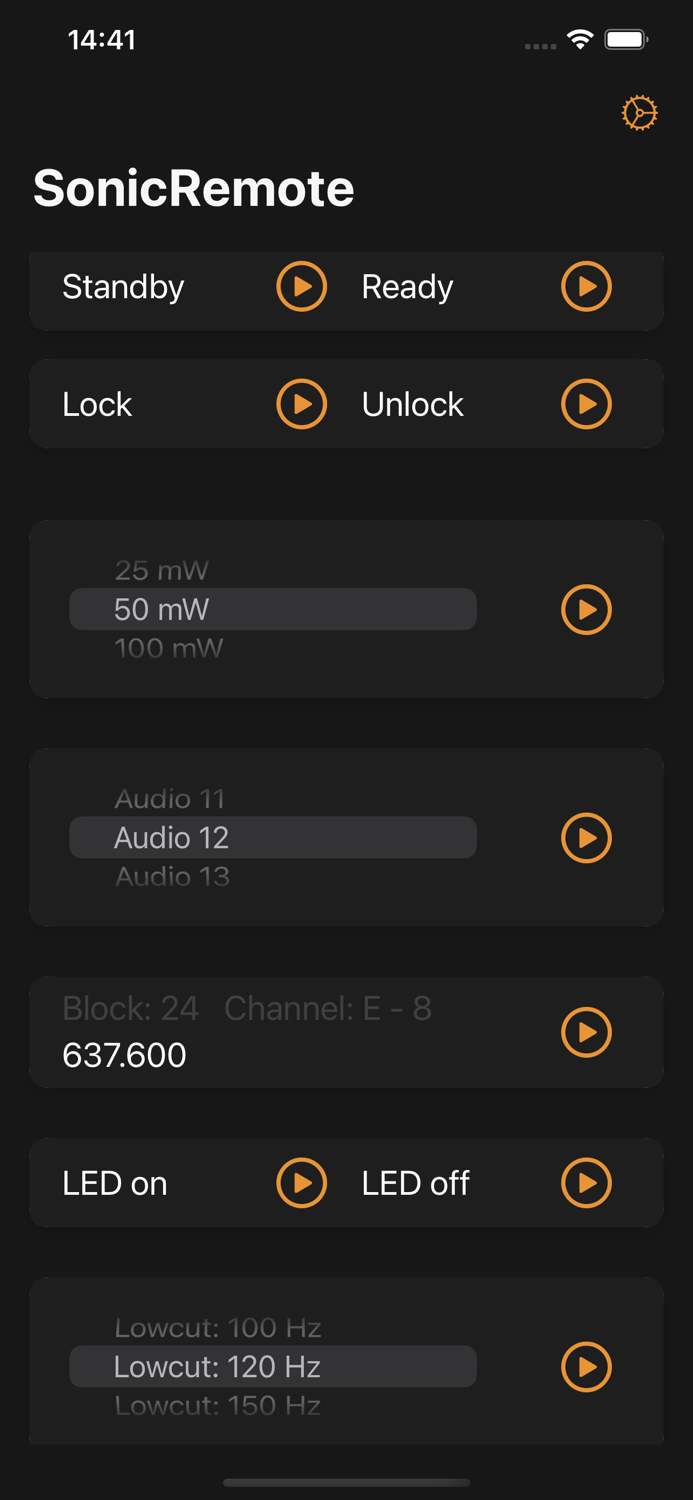 Sonic Remote - Control your TX