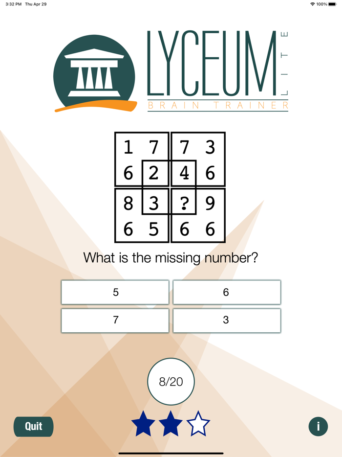 Lyceum Brain Trainer Lite