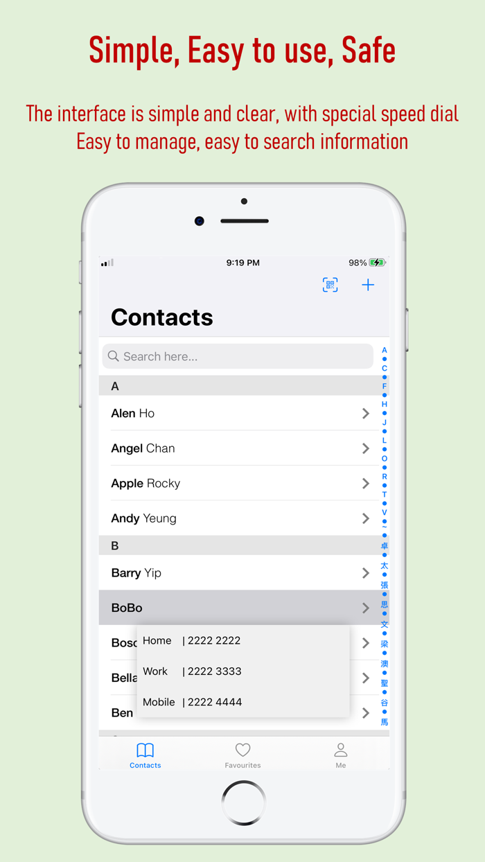 New World ID Contacts