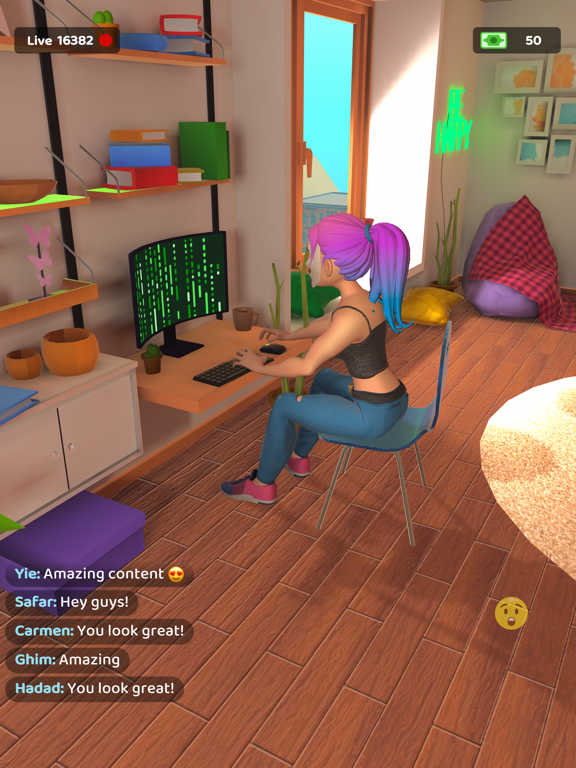iPad Image of Streamer Life!